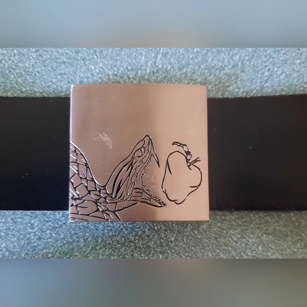 Serpent's Bite Apple Cider Flavored Whisky Leather Cuff Bracelet